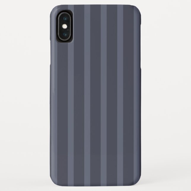 Capa Para iPhone, Case-Mate Listras Modernas Azul Cinza (Verso)