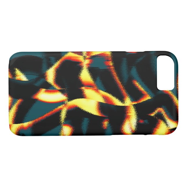 Capa Para iPhone, Case-Mate Listras queimadas com aspecto vermelho vermelho, b (Verso (Horizontal))