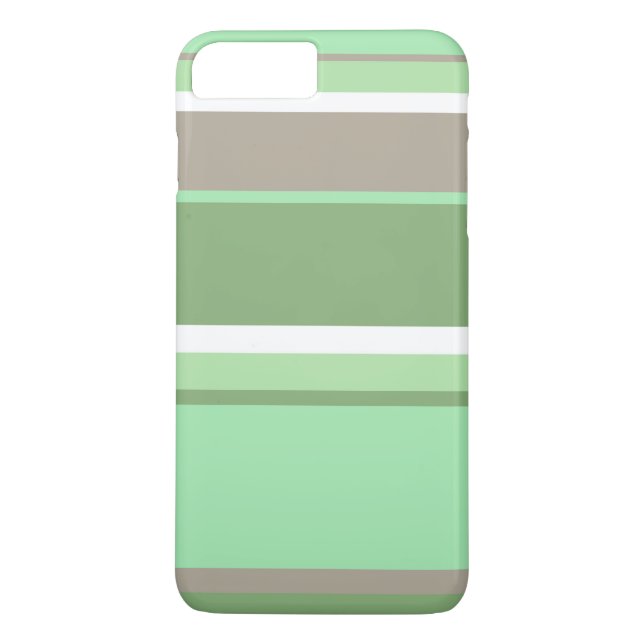 Capa Para iPhone, Case-Mate Listras verdes claras (Verso)
