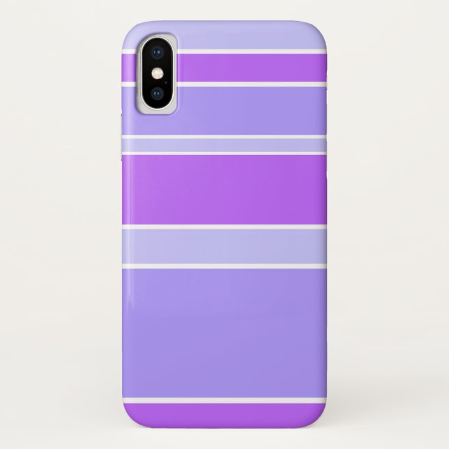 Capa Para iPhone, Case-Mate Listras violetas (Verso)