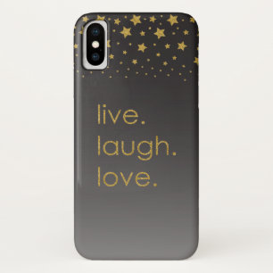 Capa Para iPhone Da Case-Mate Live Laugh Love StarNight