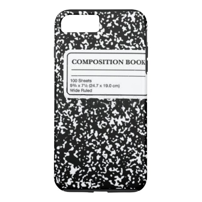 Capa Para iPhone, Case-Mate Livro de composição (Verso)