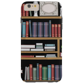 Capa Tough Para iPhone 6 Plus Livros   velhos