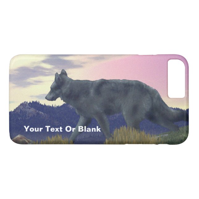 Capa Para iPhone, Case-Mate Lobo de Alto País (Verso (Horizontal))