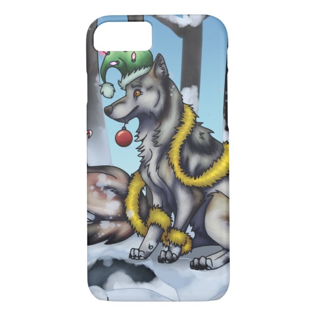 Capa Para iPhone, Case-Mate Lobos Feriados (Verso)
