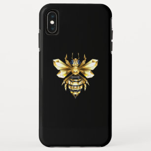 Capa Para iPhone Da Case-Mate Logotipo Faux Gold Foil Polygonal da Abelha em Pre