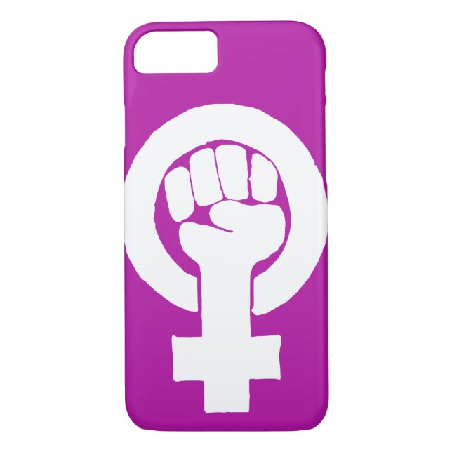 Capa Para iPhone, Case-Mate Logotipo, feminista/feminista, (Verso)