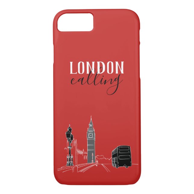 Capa Para iPhone, Case-Mate London British Red (Verso)
