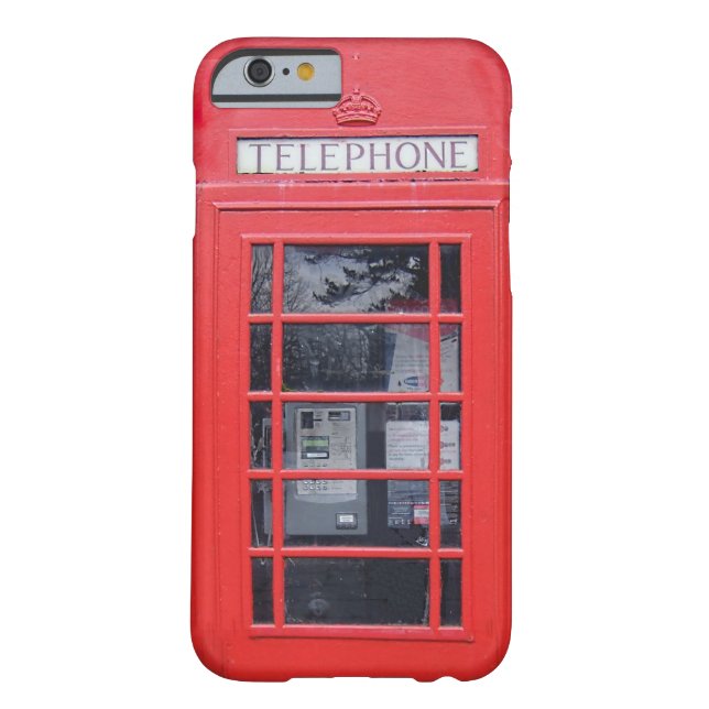 Capa Para iPhone, Case-Mate London Red Telephone Box (Verso)