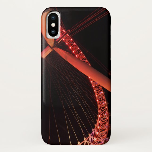 Capa Para iPhone, Case-Mate Londres Eye iPhone X, MalHwPhoneCase (Verso)