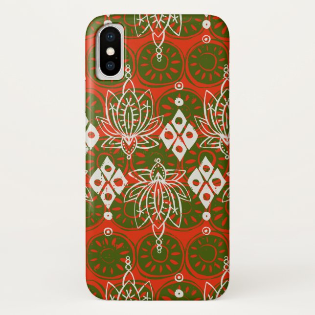 Capa Para iPhone, Case-Mate lotus diamond festivo (Verso)