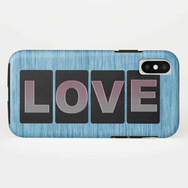 Capa Para iPhone, Case-Mate Love iPhone X Case (Verso (Horizontal))