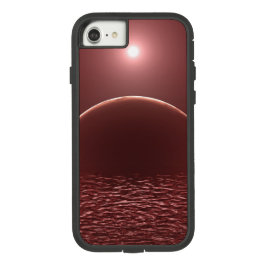 Capa iPhone 8/ 7 Lua do Oceano Escarlate