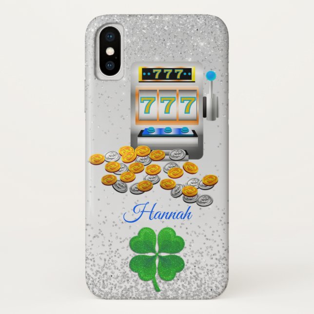 Capa Para iPhone, Case-Mate Lucky Casino Personalizado (Verso)