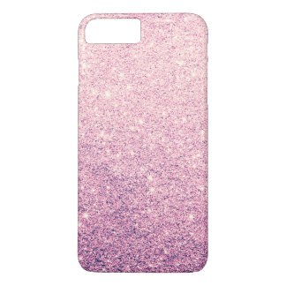 Capa iPhone 8 Plus/7 Plus Luxo cor-de-rosa elegante do brilho