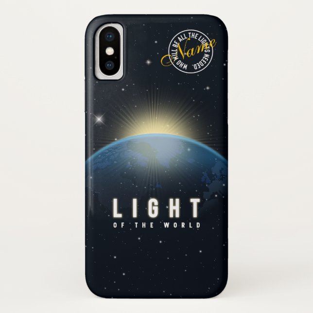 Capa Para iPhone, Case-Mate Luz do Mundo | (Verso)