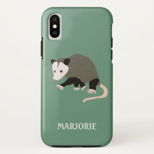 Capa Para iPhone Da Case-Mate Luz personalizada - gambá bonito verde dos
