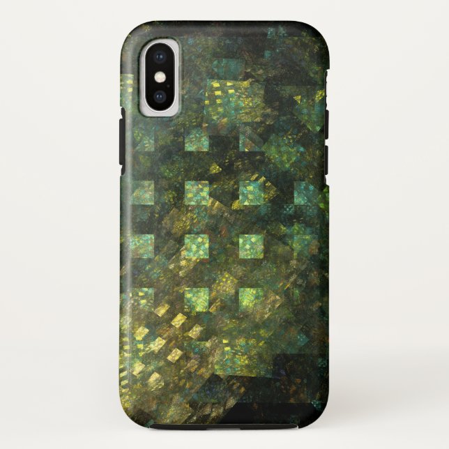 Capa Para iPhone, Case-Mate Luzes na Abstrato Art da cidade (Verso)