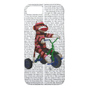 Capa iPhone 8/ 7 Macaco-meia no triciclo