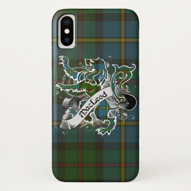 Capa Para iPhone, Case-Mate MacLeod Tartan Lion (Verso)