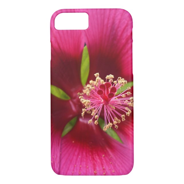 Capa Para iPhone, Case-Mate macro Hibiscus (Verso)