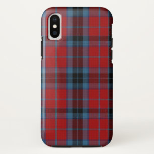 Capa Para iPhone Da Case-Mate MacTavish Tartan Vermelho e Xadrez Azul