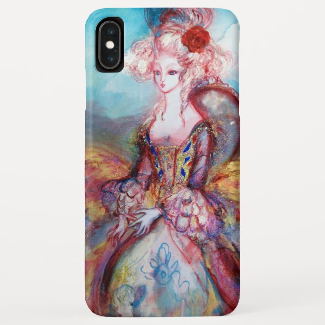 Capa Para iPhone, Case-Mate MADAME POMPADOUR, Moda de Beleza Elegante (Verso)