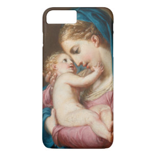 Capa iPhone 8 Plus/7 Plus Madona e Menino