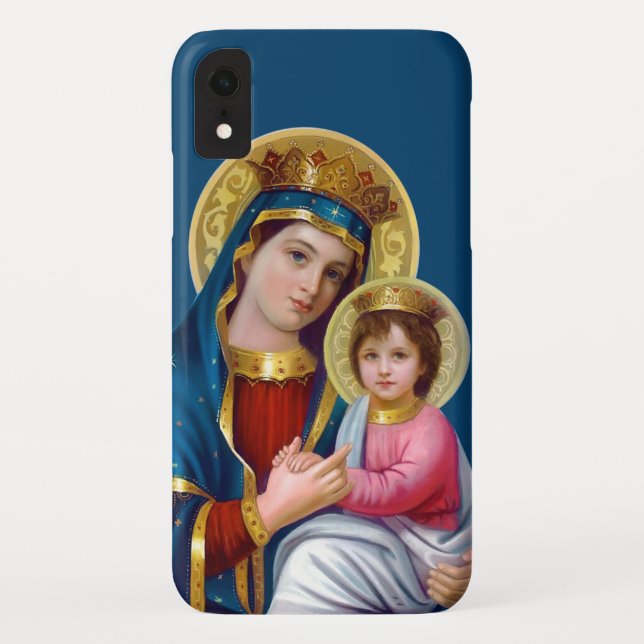 Capa Para iPhone, Case-Mate Madona e Menino (Verso)