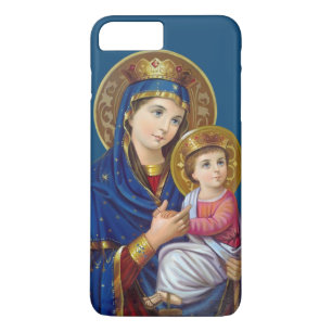 Capa iPhone 8 Plus/7 Plus Madonna E Criança