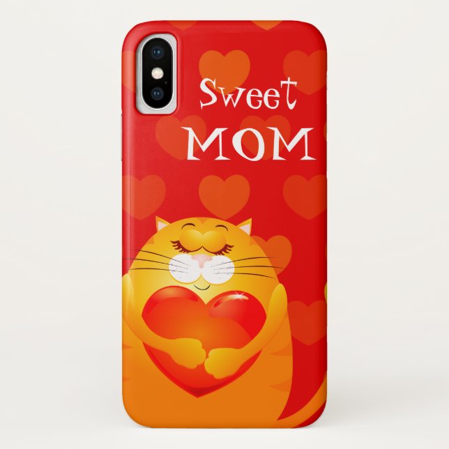 Capa Para iPhone, Case-Mate Mãe doce (Verso)