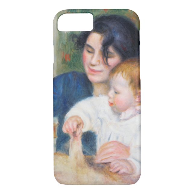 Capa Para iPhone, Case-Mate Mãe e Filho, Renoir (Verso)