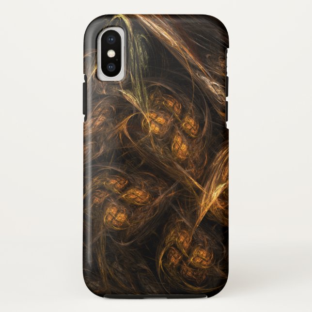 Capa Para iPhone, Case-Mate Mãe Terra Abstrato de Arte (Verso)