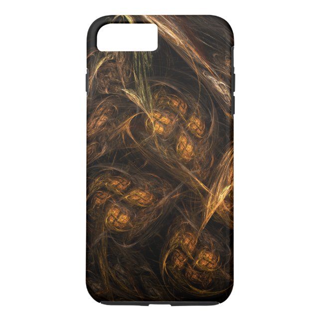 Capa Para iPhone, Case-Mate Mãe Terra Abstrato de Arte Duro (Verso)