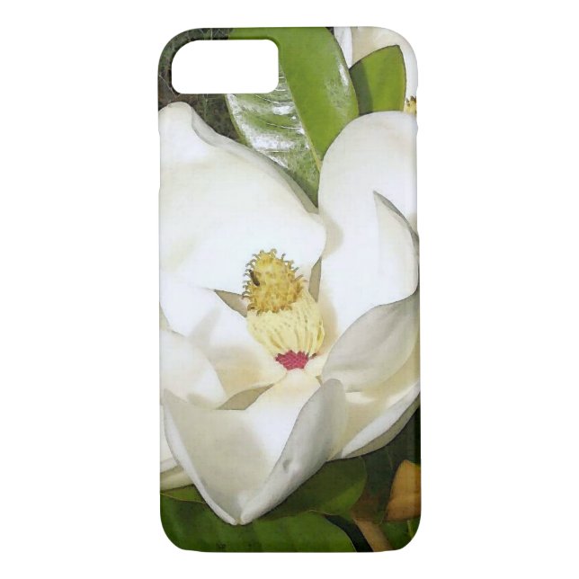 Capa Para iPhone, Case-Mate Magnolia Blossom iPhone 7 Case (Verso)