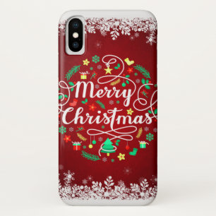 Capa Para iPhone Da Case-Mate Mal lá caso do Natal do iPhone X