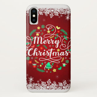 Capa Para iPhone Da Case-Mate Mal lá caso do Natal do iPhone X