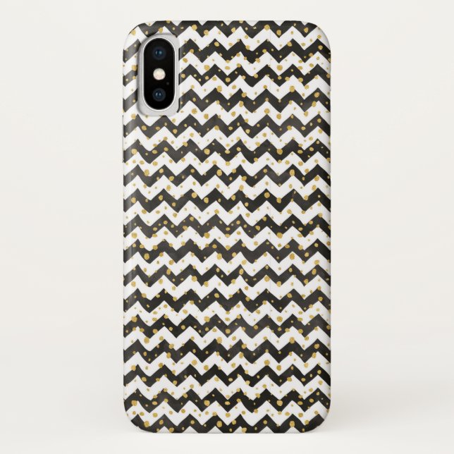 Capa Para iPhone, Case-Mate Mala branca preta - Mate mal existe iPhone X Case (Verso)