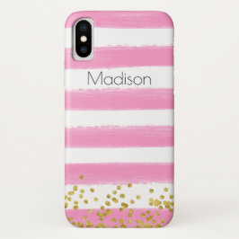 Capa Para iPhone X Mala branca rosa, maleta branca mal ali, iPhone X