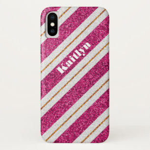 Capa Para iPhone X Mala branca rosa, maleta branca mal ali, iPhone X 