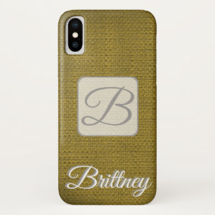 Capa Para iPhone Da Case-Mate Mala x Iphone marrom personalizada