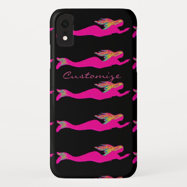Capa Para iPhone, Case-Mate Malas rosa-natação Thunder_Cove (Verso)