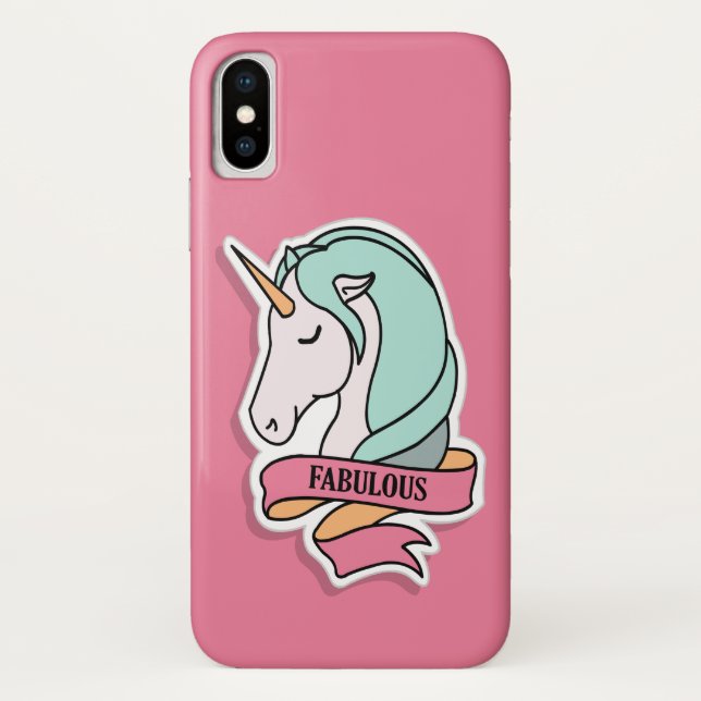 Capa Para iPhone, Case-Mate Maleta fabulosa - Mate Mal iPhone X (Verso)