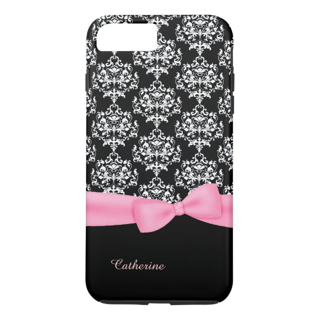 Capa Para iPhone, Case-Mate Maleta Preta e Branca para iPhone 7 Plus (Verso)