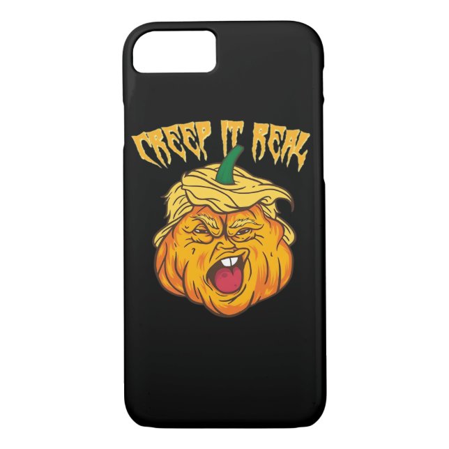 Capa Para iPhone, Case-Mate Maluco de Abóbora de Halloween (Verso)
