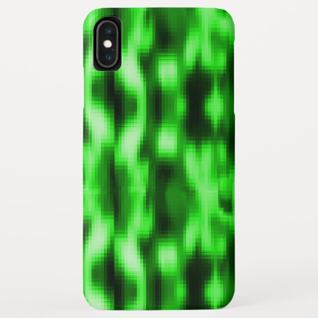 Capa Para iPhone, Case-Mate Manchado verde e preto pastilhas de vidro (Verso)