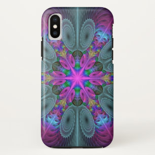 Capa Para iPhone Da Case-Mate Mandala Colorida Arte Espiritual Colorida Com Rosa
