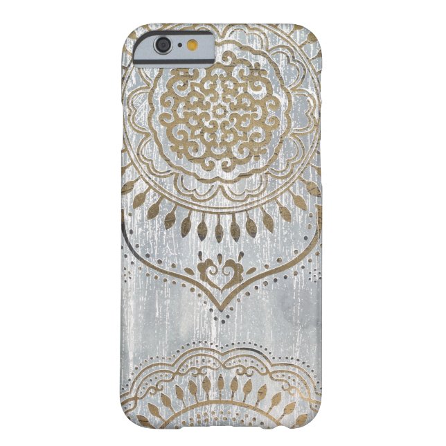 Capa Para iPhone, Case-Mate Mandala Dourado Design (Verso)