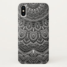 Mandala preto e branco