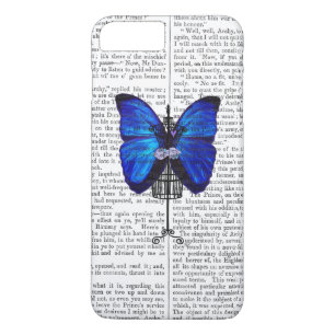 Capa iPhone 8 Plus/7 Plus Mannequin Blue Butterfly